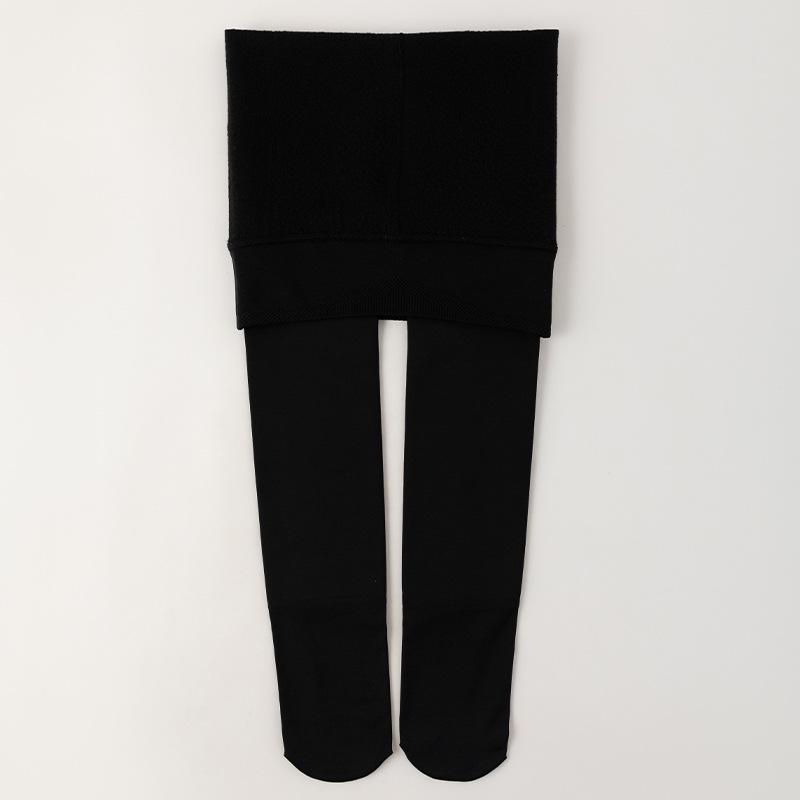 Barnens Vår & Höst Vita Fleece Dansleggings och Strumpor