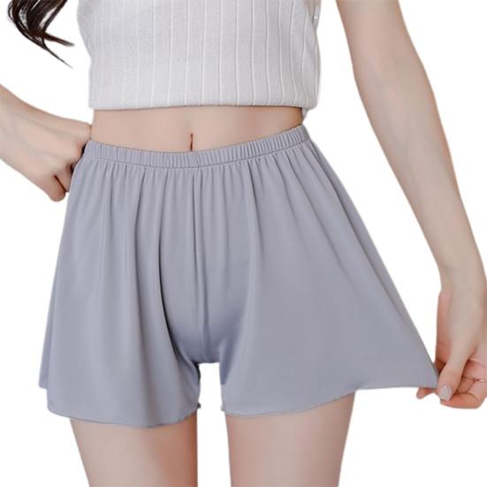 

М які домашні шорти, дихаючі, захисні для сну 3XL сірий