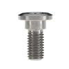 Titanium Alloy M8x20 22 30 33mm Motorcycle Disc Brake Caliper Bolts For Yamaha Suzuki 6pcs (M8x20mm, Titanium)