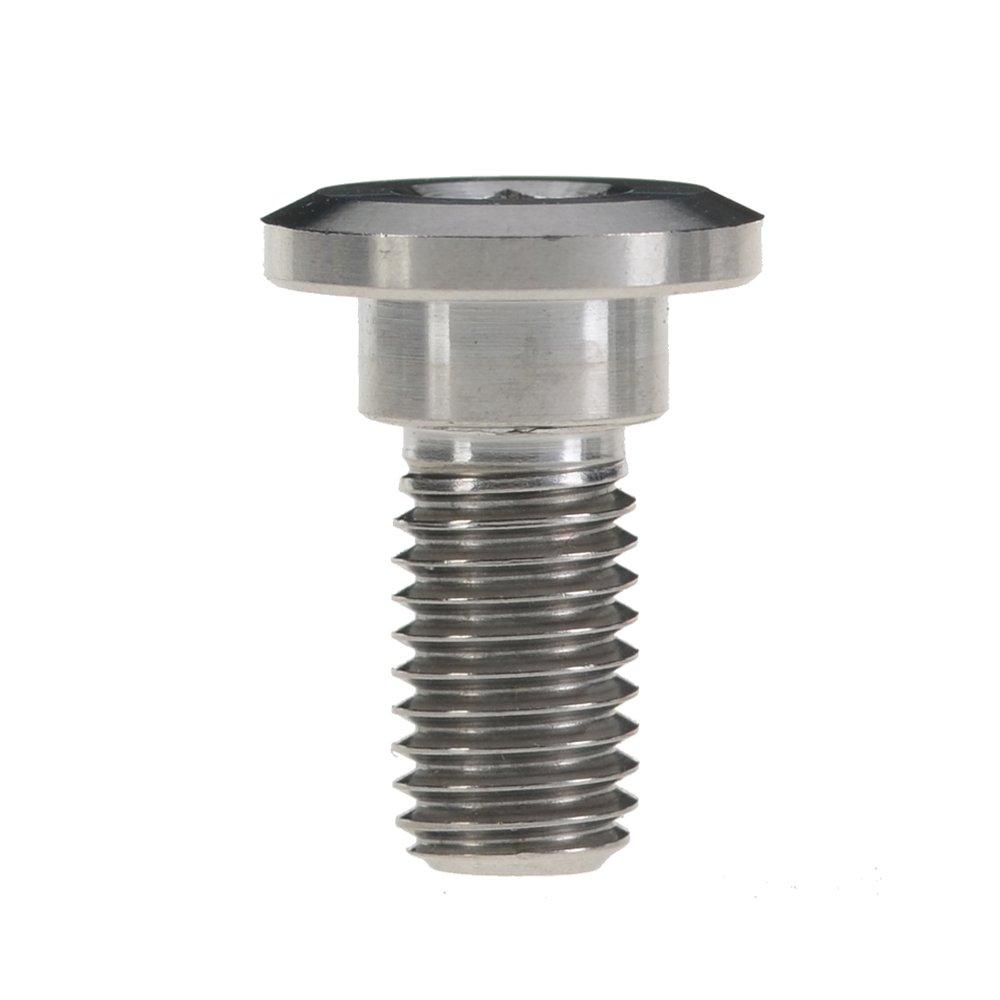 Titanium Alloy M8x20 22 30 33mm Motorcycle Disc Brake Caliper Bolts For Yamaha Suzuki 6pcs (M8x20mm, Titanium)
