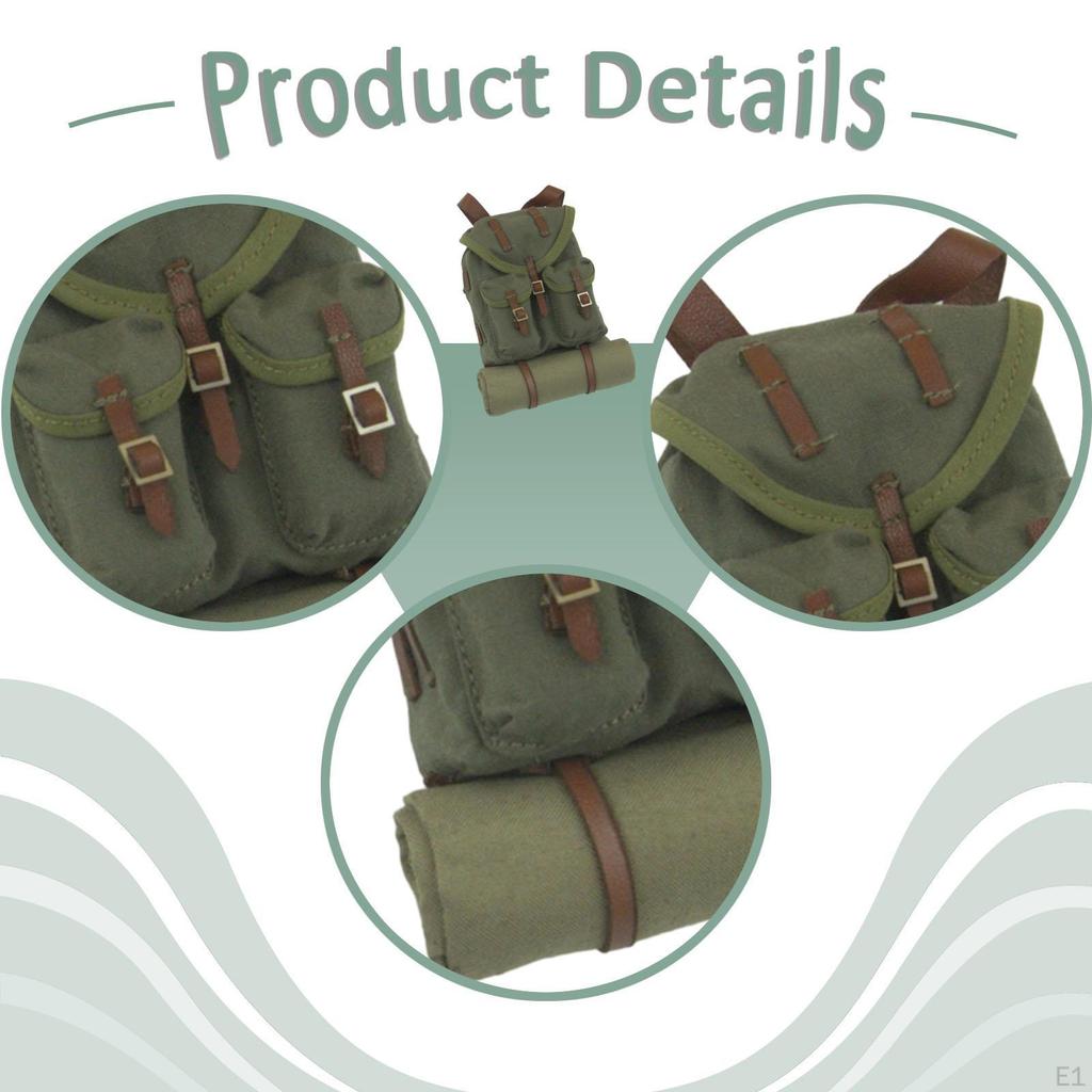 1/6 Bag Model Handbag Educational Fashion Pretend Mini Sundries Accs for 12 inch Dress up