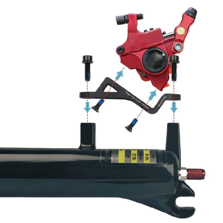 Premiums Aluminum Alloys Disc Brake Conversion Mount Reliability Adapter for Various Bike Models