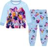 Autumn Round Neck KPop Demon Hunter Printed Sets Fashionable and Casual Long Sleeved Pants Children's Boy and Gir… More