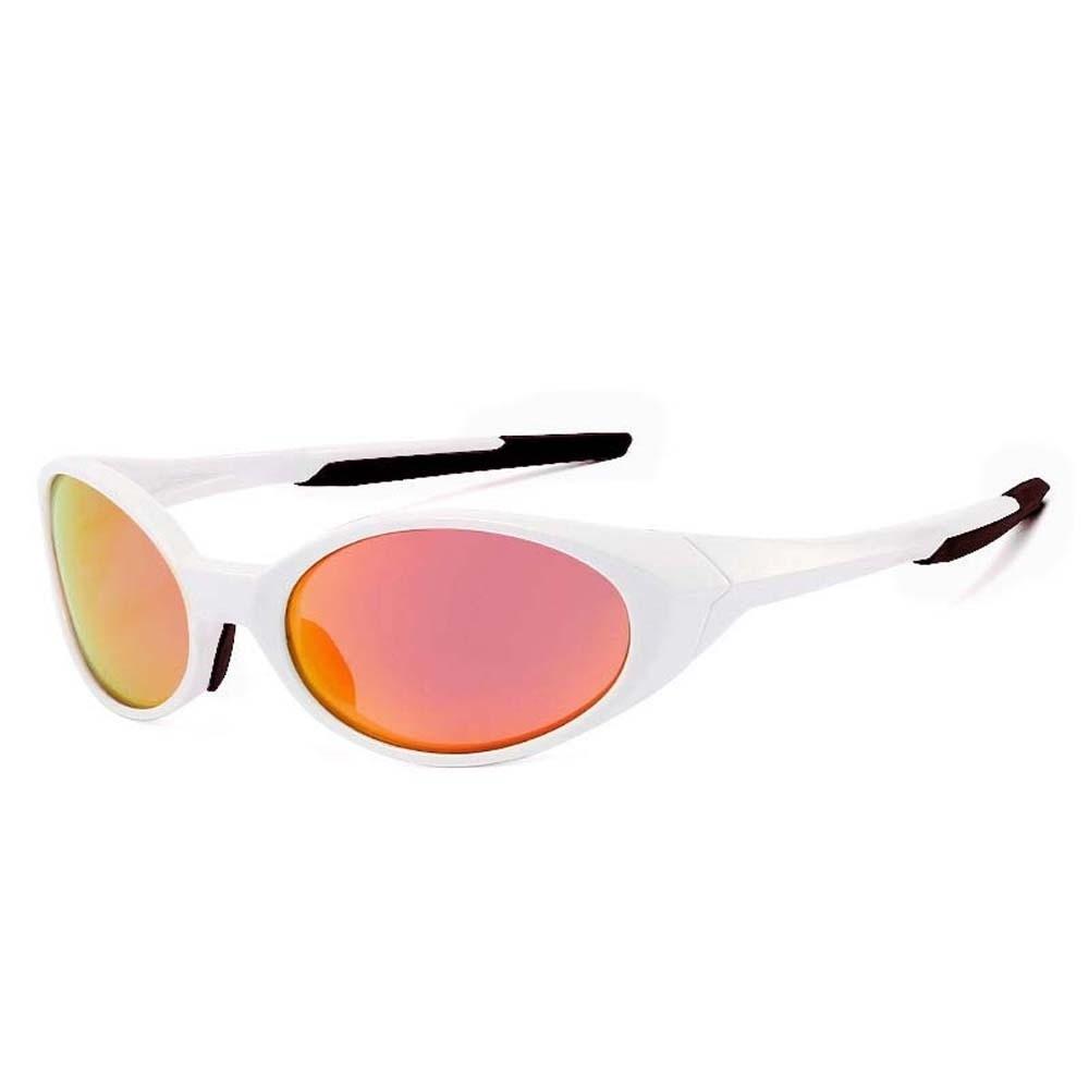 Polariscope Lenses Oval Sport Sunglasses Windproof Frame Ultra-lightweight Y2K Futuristic Eyewear UV400 Protection
