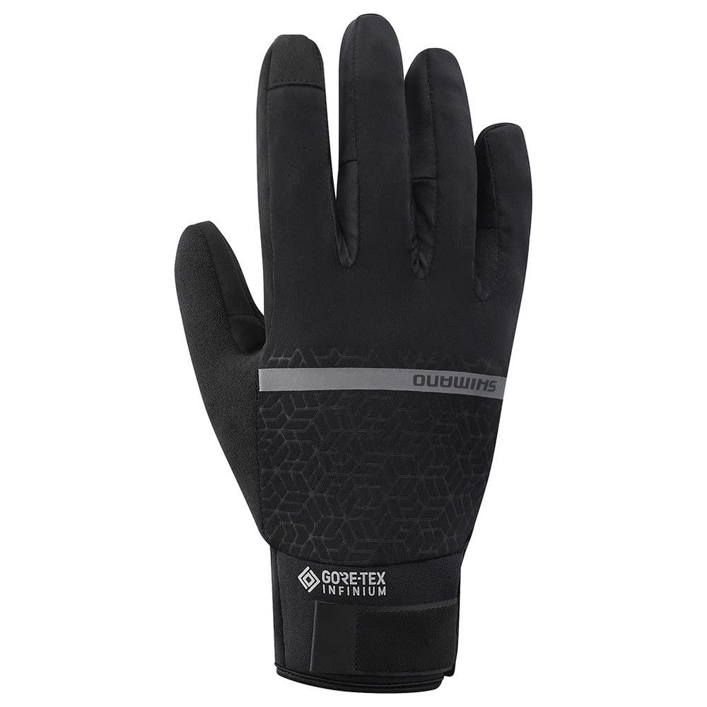 

2021 SHIMANO Insulated Cycling Hand INFINIUM™ Gloves, Black, Medium, Size 20.3cm-22.9cm