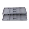 2/3 Tier Expandable Storage Tray Adjustable Flatware Storage Divider  Cosmetics Utensils