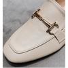 Women's Summer Thick Heels Mary Jane Footwear Square Toe Shoes for Woman Low Heel Elegant Office Loafers