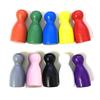 100Pcs Wooden Chess Pieces Set - Classic Game Tokens For Board Games Learning Tools For Kids Family Party Activities Accessories