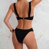 Sexy Bikini Swimsuit for Ladies with Straps, Beach Swimsuit for Ladies In Two-piece Set
