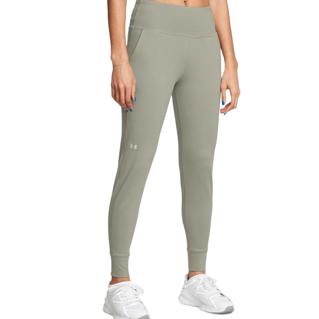 Under Armour Movement Solid Lightweight Comfortable Mid-Rise Slim Fit Sports Long Pants Women pants Green 1375078-504