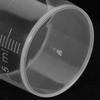 Kichvoe 100pcs Plastic Liquid Measuring Cups: 10ml Graduated Beakers, Clear, with Scale, for Kitchen and Laboratory Use