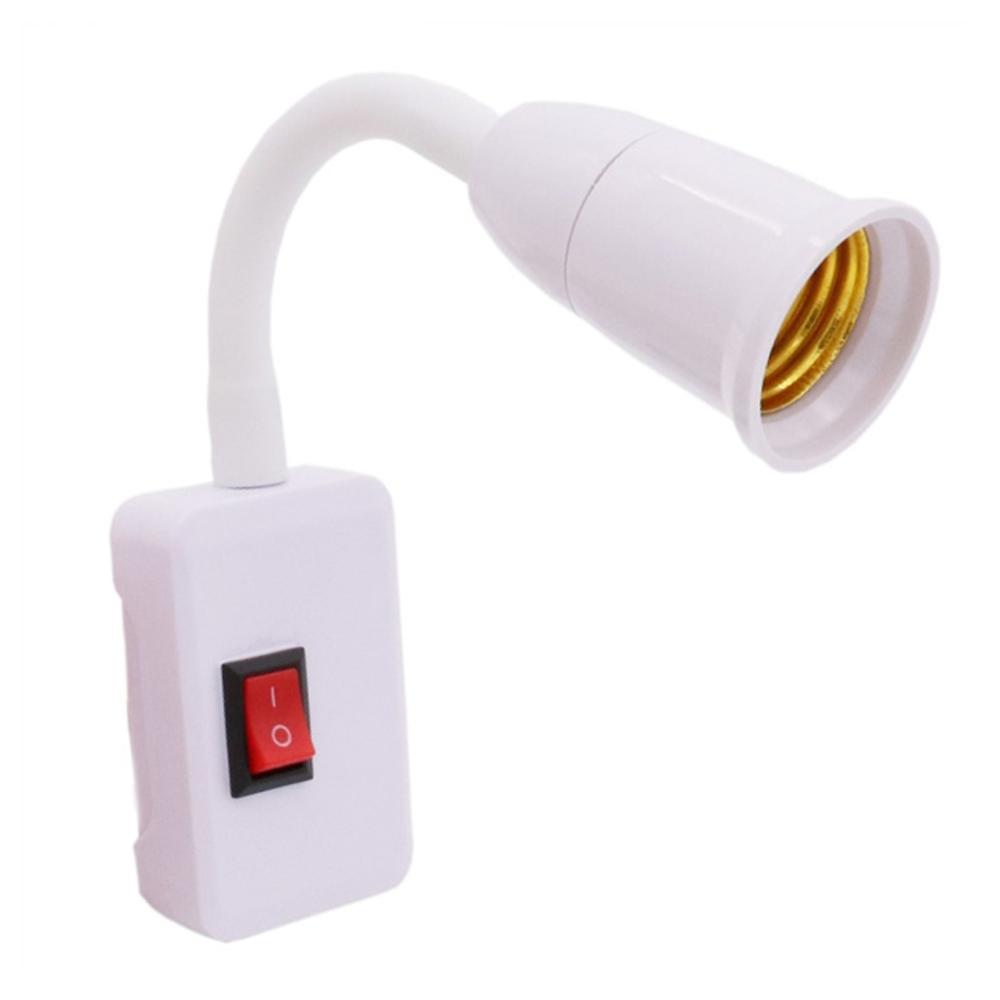 

E27 Light Bulb Lamp Holder Base Socket Adapter Extender With Switch EU/UK/US Plug