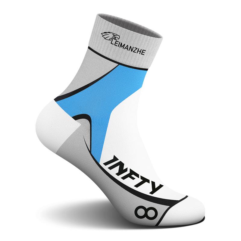 LONGFEI Designer Custom Logo High Quality Socks Manufacturer Men's Women Fashion Cotton Crew School Sport Socks