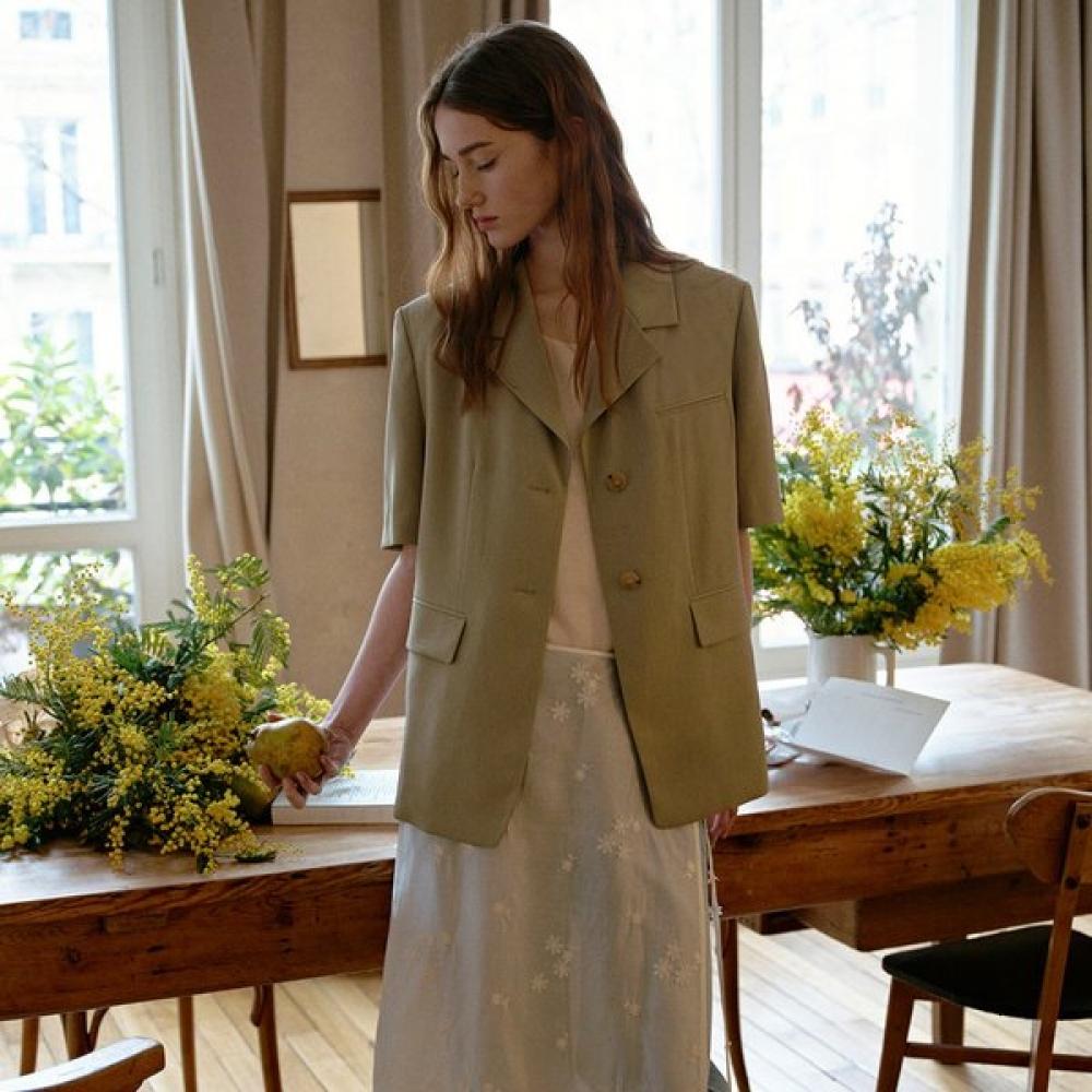 On On Boxy Fit Short Sleeve Jacket New5xj404 46