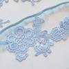 2 Pieces Bridal Garters Wedding Garter Set Thigh Rings Stretch Floral Pattern Lace Leg