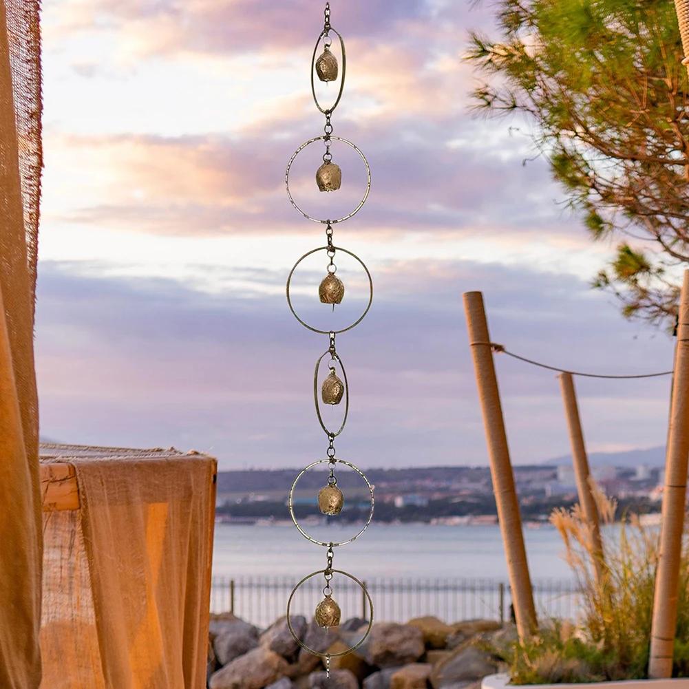 1pcs Functional And Decorative Rain Chains For Outdoor Use Easy 1M Metal Rainwater Drainage Chain Outdoor Decoration