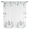 Herbst Eukalyptus Kürbis Gardinen für Wohnzimmer Schlafzimmer Tüll Vorhang für Küche Voile Vorhang Blind Panels