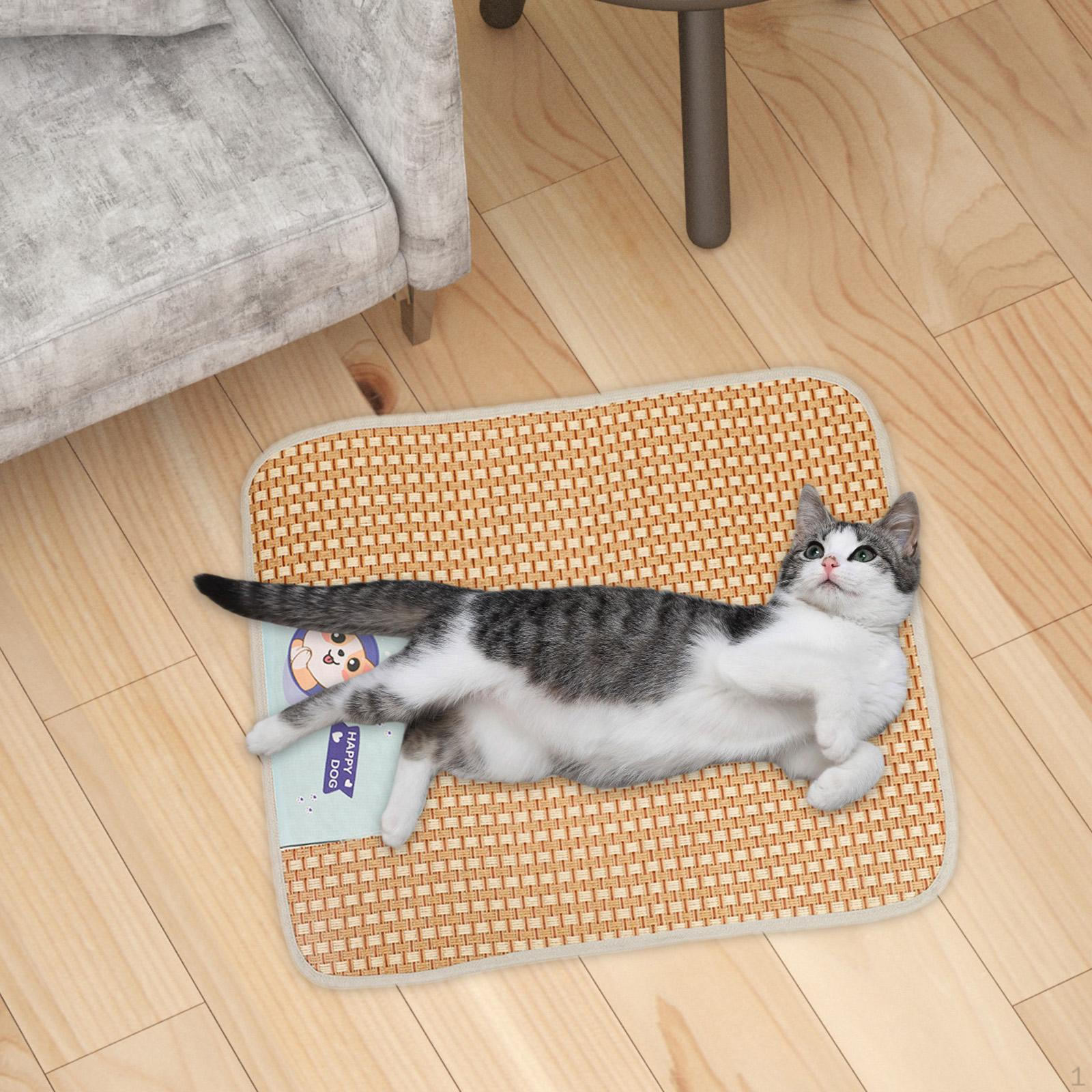 

Охлаждающий коврик для собак, кошек, кровать для сна для собак, домашних животных, подушка для кошек в помещении M синий