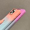 Gradient Color Wrist Strap For Magsafe Magnetic Case For iPhone 16 15 14 13 12 11 Pro Max Plus Candy Lanyard Chain Cover