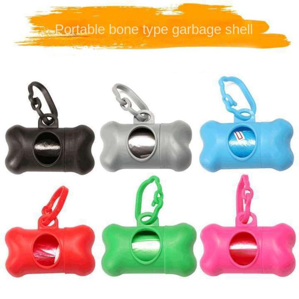 

2 шт., инструмент для очистки, диспенсер для мусора, мешок для мусора, мешок для утилизации мусора в форме кости