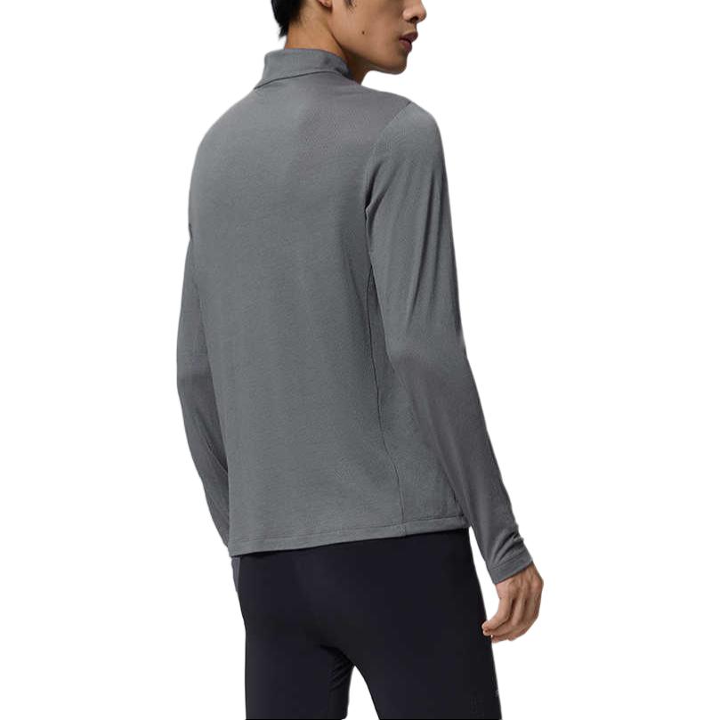 SAUCONY Running Training Soft Stretch Long Sleeve T-Shirt Men Tops Light-Gray SC2240101A-MG31