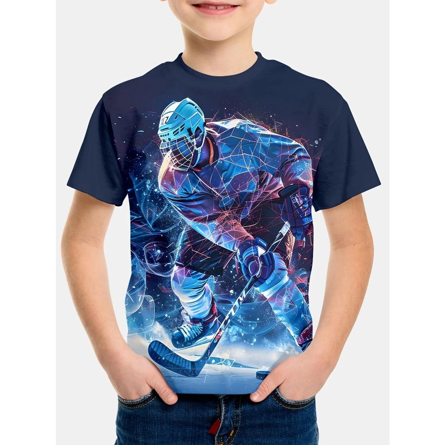 Μπλούζες Παιδικά T-Shirt Καπιμπάρα 3D Εκτύπωση Παιδικά Ρούχα Αγόρια T-Shirt Κοντομάνικο Καλοκαιρινό T-Shirt για Αγόρι Ρούχα Κινουμένων Σχεδίων για Κορίτσι