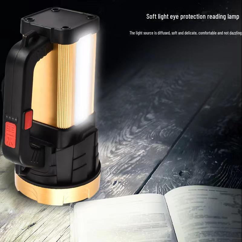 Rechargeable Super Bright Portable Flashlight for Outdoor, Patrol, and Mining