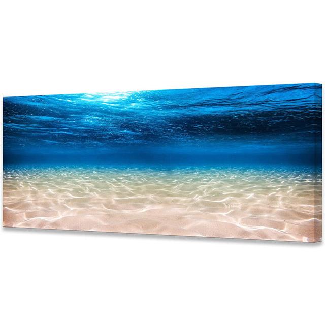 Beach Sunset Wall Art Posters Large Landscape Canvas Painting Print Nordic Forest Trees Wall Decoration Picture For Home Decor