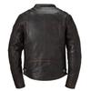 Honda Goatskin Size S Men's Double-Breasted Jacket, Brown, (0SYTZ-53E-TS)