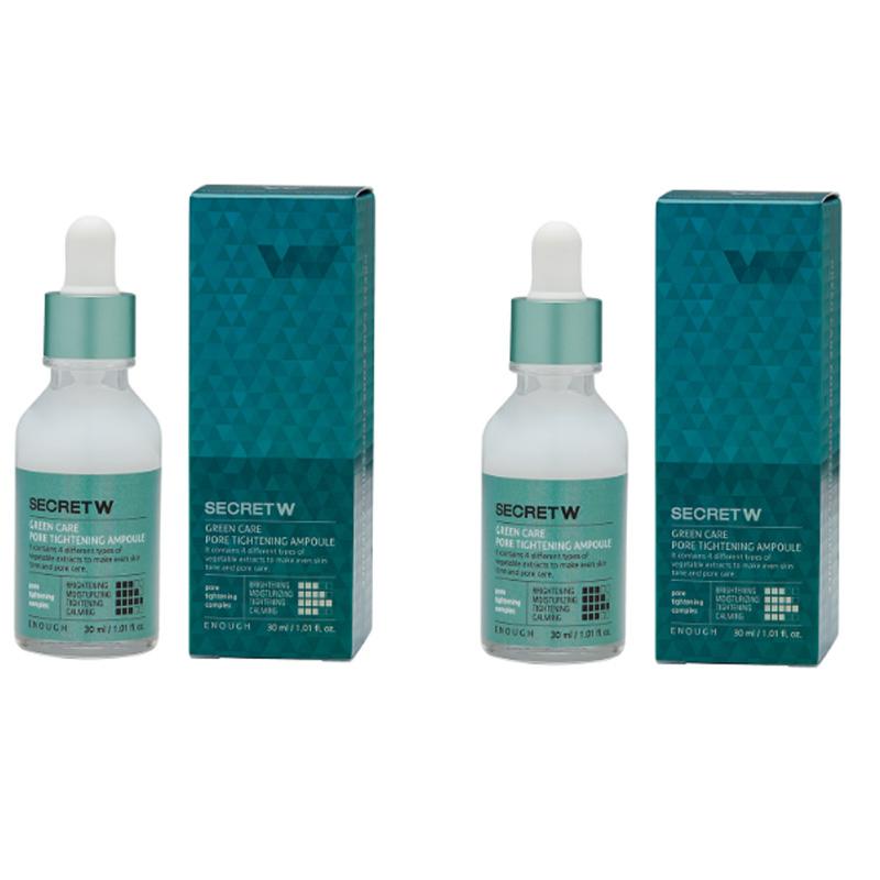 ENOUGH 5 types de secrets avec série d'ampoules pour éclaircir/carming/peptide/hyaluronique/soin des pores 30 ml (20 Options)