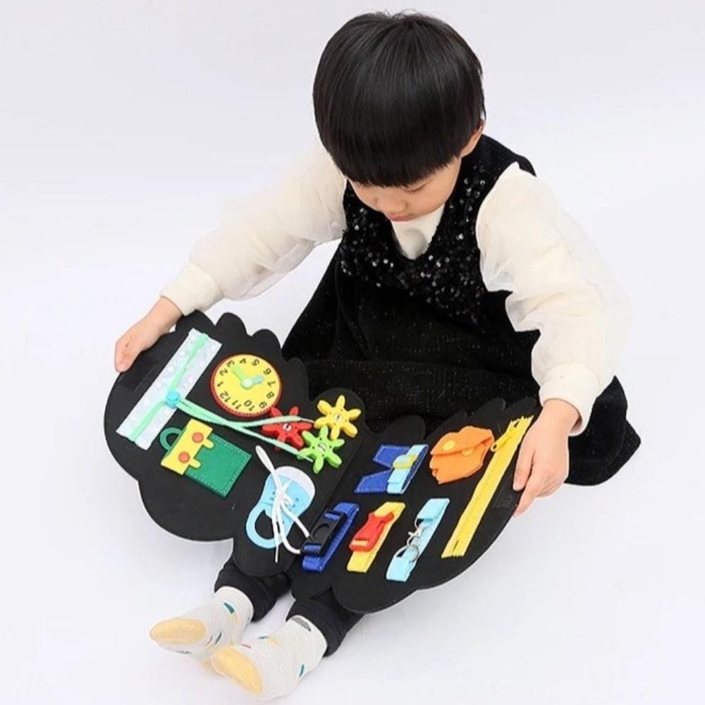 Hand Exercise Kids Montessori Toy Dressing Board Sensory Toy Early Education Toy  Gift for Kids