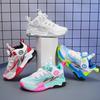 Children's Sports Shoes 2025 Spring and Autumn Boys' Shoes Primary School Students Mesh Breathable Basketball Shoes Fujian Students Actual Combat