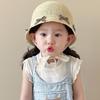 Summer Lace Straw Hat Beach Children Panama Caps Trendy Baby Straw Hat  for Kids