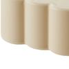 Tissue Dispenser Box Wall Mounted Plastic Decorative Tissue Paper Holder for Living Room Coffee Table Desk White Base