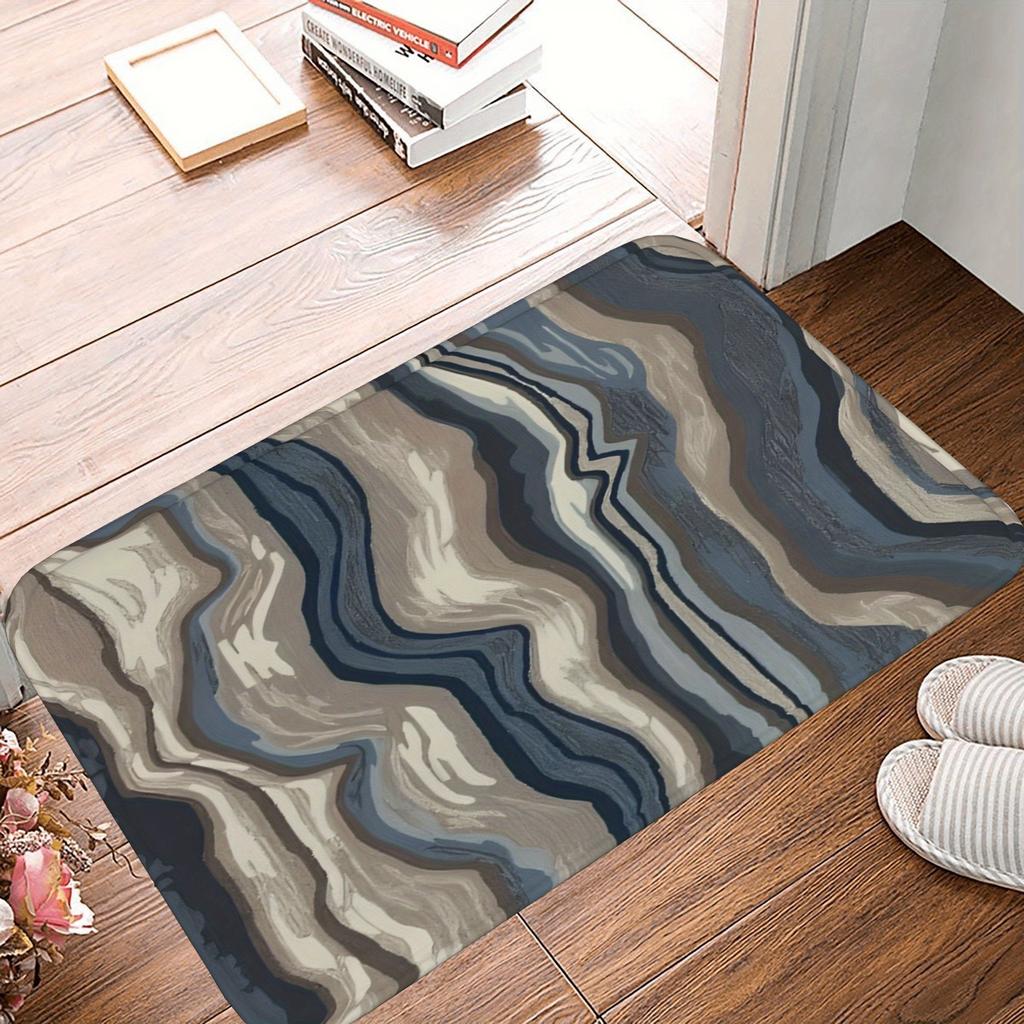 1PC Fantasy Forest Kitchen Rug Non-Slip Door Mat Pop Design Bathroom Rug Bath Mat Carpet for Home Sink Laundry Decoreeree