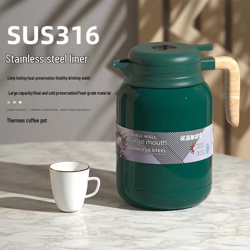 Marlang 316 Stainless Steel Smart Temperature Display Thermos Pot