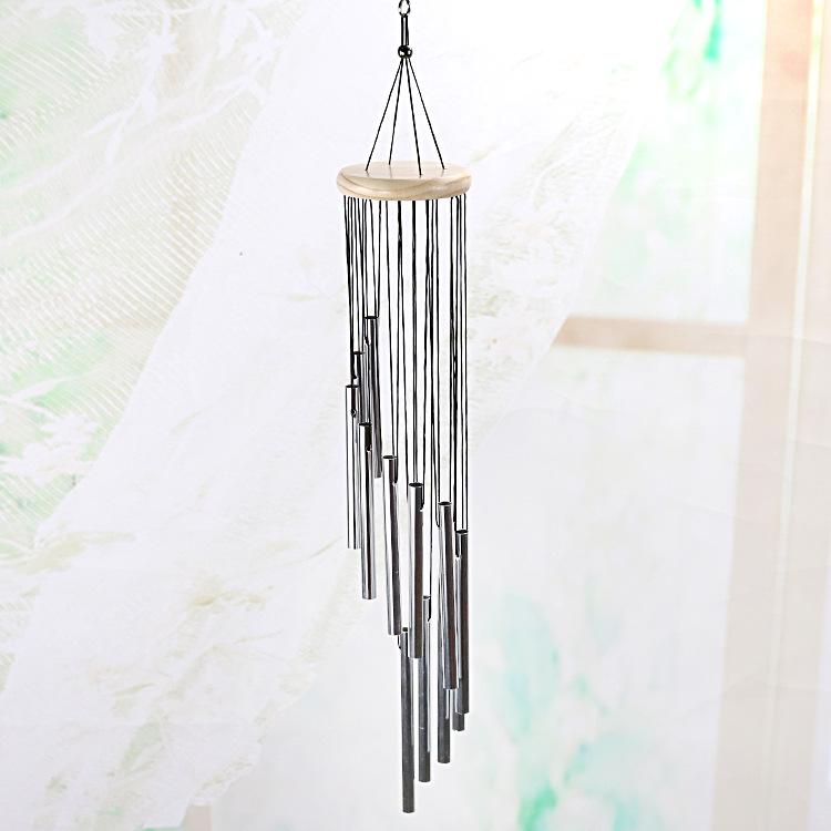 Retro Wooden & Metal Wind Chime: Pastoral Wall Hanging Ornament & Creative Home Gift Pendant