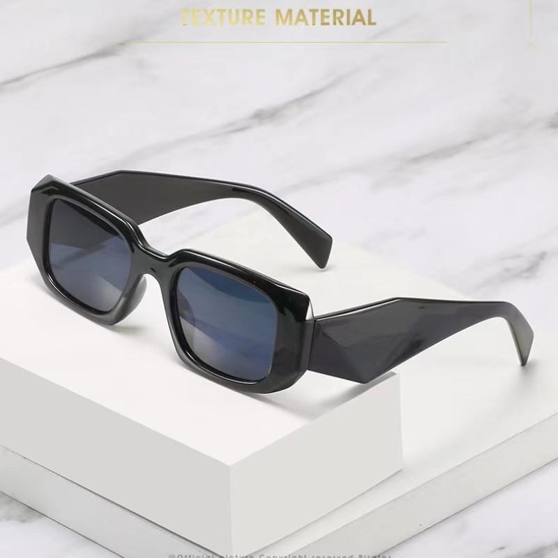 Retro Polygon Geometric Frame Sunglasses UV400 Protection, Unisex Fashion Shades for Streetwear, Outdoor & Photography Looks