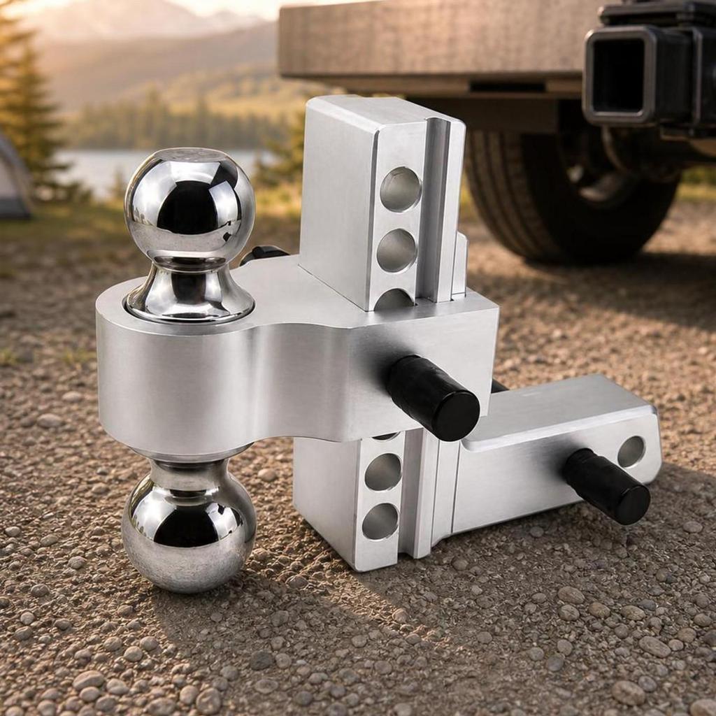 Trailer Hitch Ball Mount Resistant Hardware Long-Lasting for Rv Owners