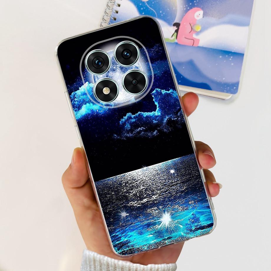 For Xiaomi Redmi Note 14 14Pro Case Coque Soft Silicone Back Cover Flower Butterfly Love Heart Clear Funda Redmi Note14 Pro Capa