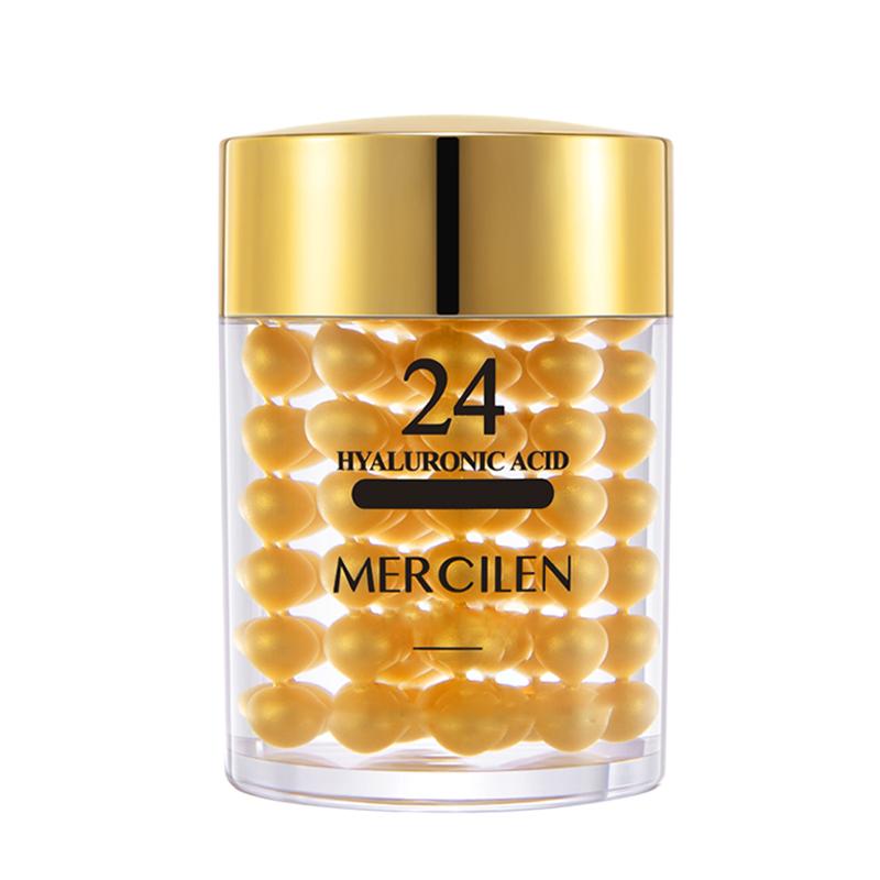 MERCILEN 24K Gold Hyaluronic Acid Eye Cream 60g Diminishes Eye Lines Lifts and Firms Eyes Anti-Wrinkle Care Eye Cream