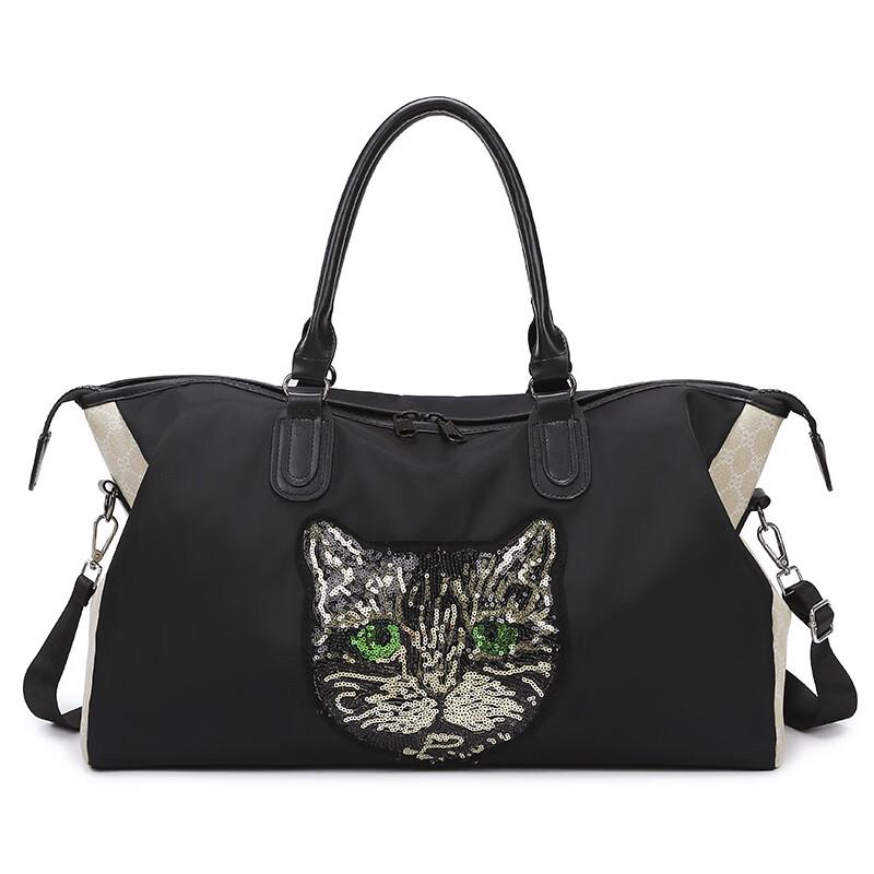 NuFeng Fashion Owl Pattern Travel Duffel Bag