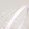 Fashion Tulle Cage Veil With Pearls Wedding Party Dress Veil Headbands Hair Jewelry Party Stage Headgear Headdress