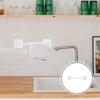 Towel Hanger Wall Mount No Trace Design Smooth Lightweight ABS Material Ideal for Bathroom Kitchen Glass Tile Surfaces