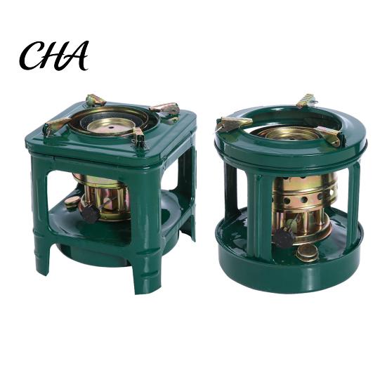 Kerosene Cooking Stove Portable for Camping, 8-Wicks Emergency Camp Heater, Hiking Burner Lightweight Furnace Outdoor Picnic Warmer