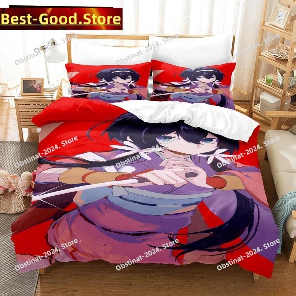 3D Anime Kawaii Girl Kyouka Bedding Set Duvet Cover Full Queen King Size Pillowcase Bed Printed Bed Set Aldult Kid Bedroom