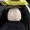 Car Headrest Cover Soft Seat Headrest Cover Car Headrest Cover Dustproof Cover For Citroen C4 C3 C5 C1 Berlingo Celysee Picasso