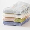 Pack of 4 Pair Breathable Cotton Baby Socks for 0-5 Years Nonslip Design Calf Length Socks for Sensitive Skin
