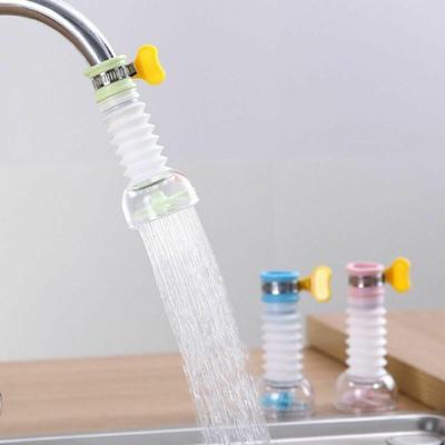 Telescopic Rotating Faucet Kitchen Splashproof Tap Head Water Filter Nozzle