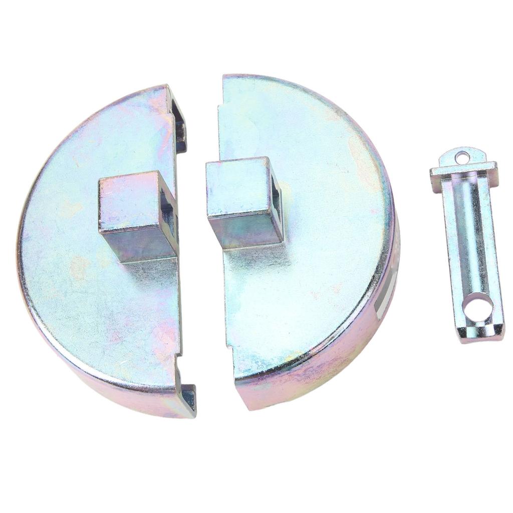 Lockout Tagout Drum Security Lock Zinc Alloy Versatile Easy To Use Drum Bung Lock for 72 To 85mm Oil Drum Plug Lock